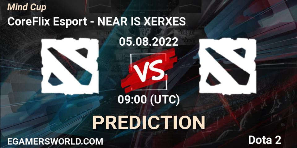 Pronósticos CoreFlix Esport - NEAR IS XERXES. 05.08.2022 at 09:01. Mind Cup - Dota 2