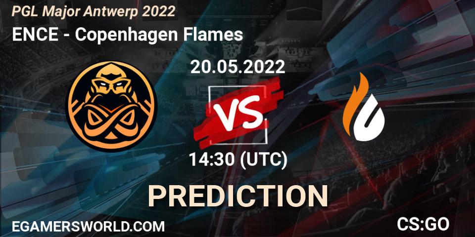 Pronósticos ENCE - Copenhagen Flames. 20.05.2022 at 14:30. PGL Major Antwerp 2022 - Counter-Strike (CS2)