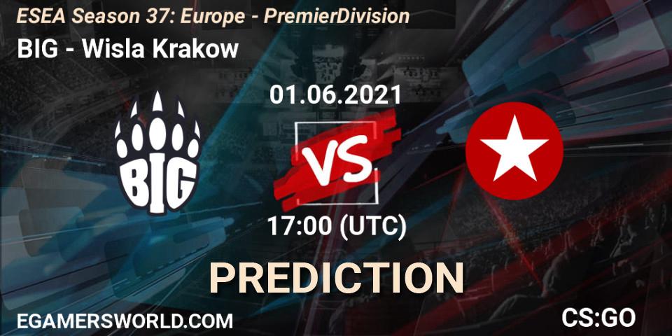 Pronósticos BIG - Wisla Krakow. 01.06.21. ESEA Season 37: Europe - Premier Division - CS2 (CS:GO)