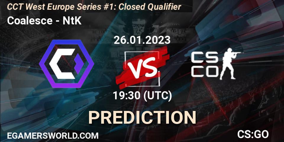 Pronósticos Coalesce - NtK. 26.01.23. CCT West Europe Series #1: Closed Qualifier - CS2 (CS:GO)
