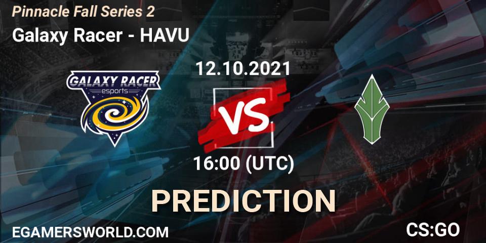 Pronósticos Galaxy Racer - HAVU. 12.10.21. Pinnacle Fall Series #2 - CS2 (CS:GO)