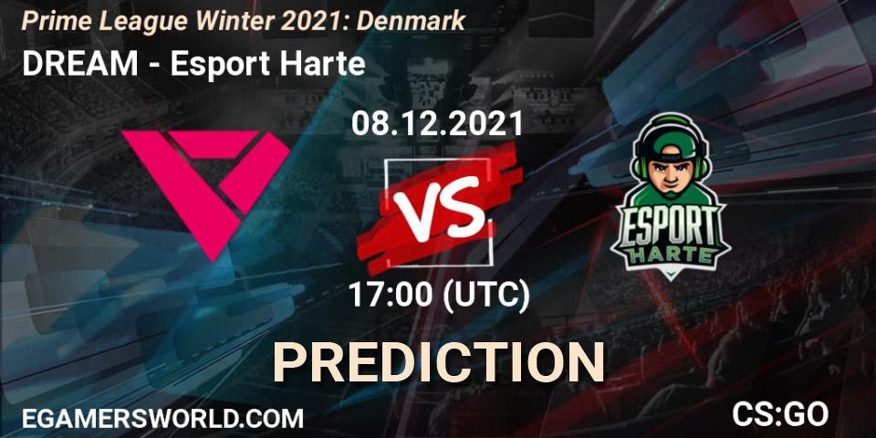 Pronósticos DREAM - Esport Harte. 08.12.21. Prime League Winter 2021: Denmark - CS2 (CS:GO)