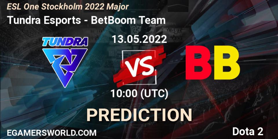 Pronósticos Tundra Esports - BetBoom Team. 13.05.2022 at 10:11. ESL One Stockholm 2022 Major - Dota 2