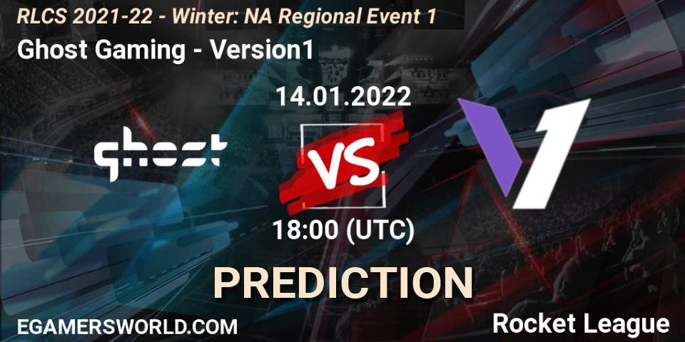 Pronósticos Ghost Gaming - Version1. 14.01.22. RLCS 2021-22 - Winter: NA Regional Event 1 - Rocket League