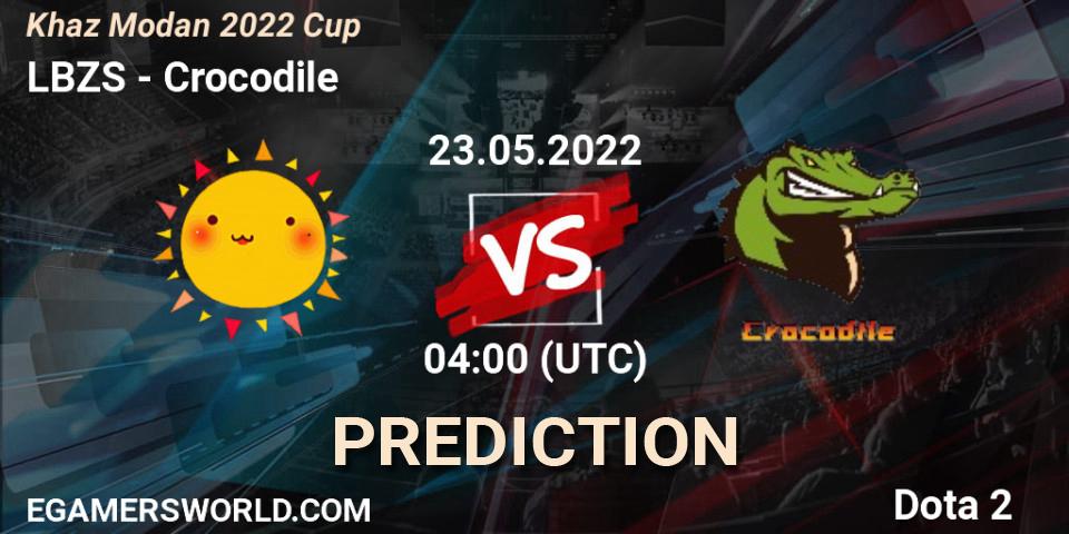 Pronósticos LBZS - Crocodile. 23.05.2022 at 04:15. Khaz Modan 2022 Cup - Dota 2