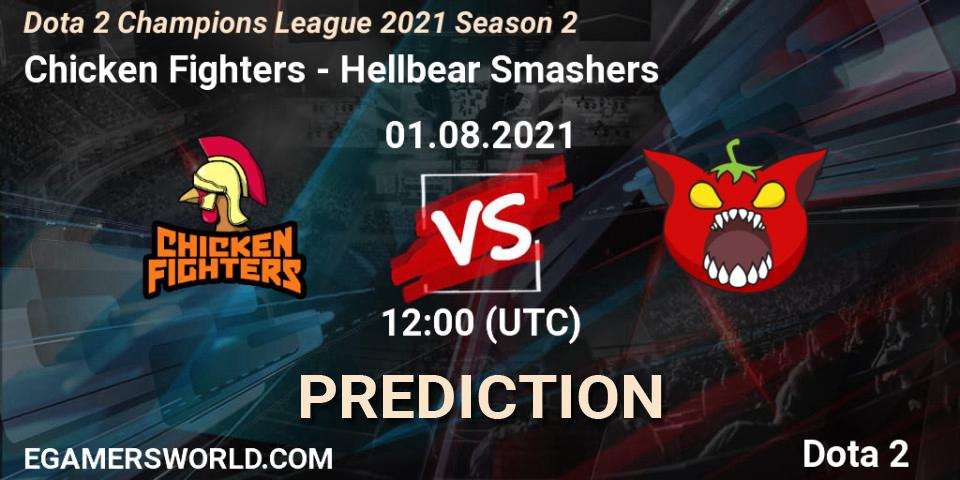 Pronósticos Chicken Fighters - Hellbear Smashers. 01.08.2021 at 15:26. Dota 2 Champions League 2021 Season 2 - Dota 2