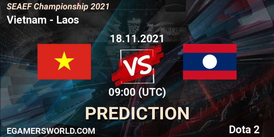 Pronósticos Vietnam - Laos. 18.11.2021 at 09:03. SEAEF Dota2 Championship 2021 - Dota 2