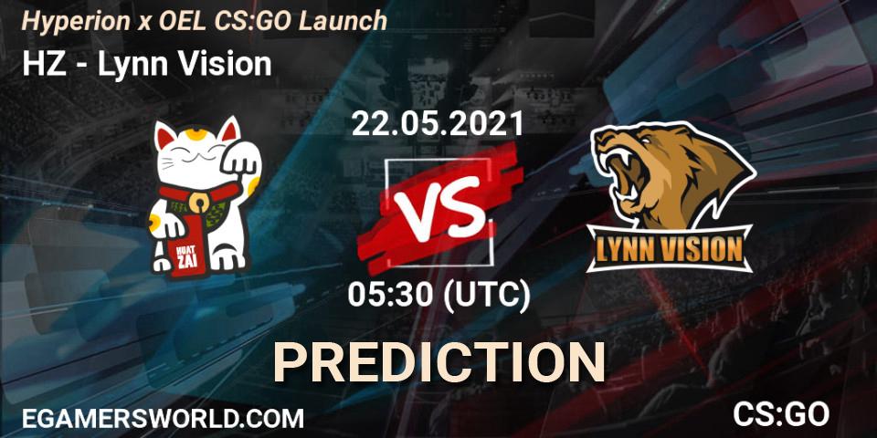 Pronósticos HZ - Lynn Vision. 22.05.21. Hyperion x OEL CS:GO Launch - CS2 (CS:GO)