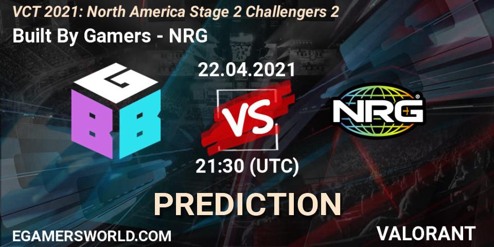 Pronósticos Built By Gamers - NRG. 22.04.2021 at 21:30. VCT 2021: North America Stage 2 Challengers 2 - VALORANT