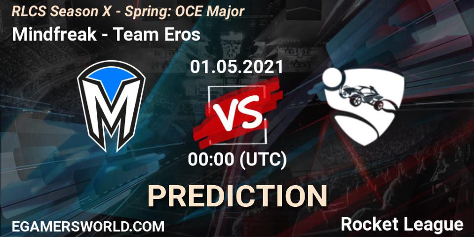 Pronósticos Mindfreak - Team Eros. 01.05.2021 at 00:00. RLCS Season X - Spring: OCE Major - Rocket League