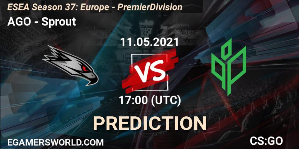 Pronósticos AGO - Sprout. 15.06.21. ESEA Season 37: Europe - Premier Division - CS2 (CS:GO)