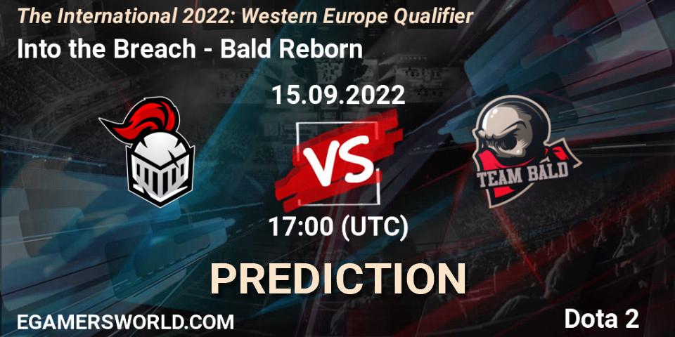 Pronósticos Into the Breach - Bald Reborn. 15.09.22. The International 2022: Western Europe Qualifier - Dota 2