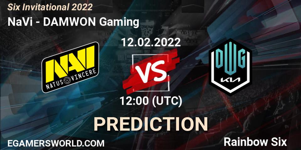 Pronósticos NaVi - DAMWON Gaming. 12.02.2022 at 12:00. Six Invitational 2022 - Rainbow Six