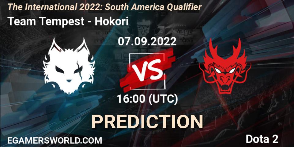 Pronósticos Team Tempest - Hokori. 07.09.2022 at 16:04. The International 2022: South America Qualifier - Dota 2