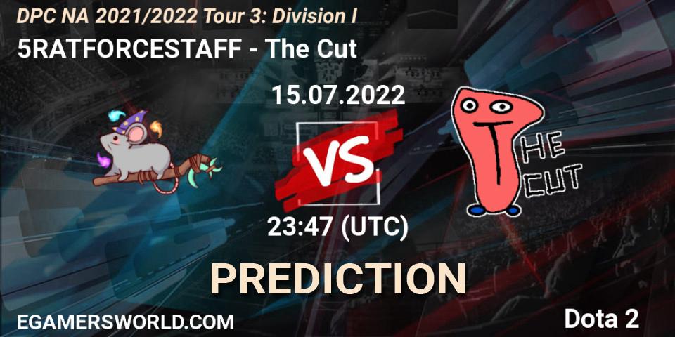 Pronósticos 5RATFORCESTAFF - The Cut. 15.07.22. DPC NA 2021/2022 Tour 3: Division I - Dota 2