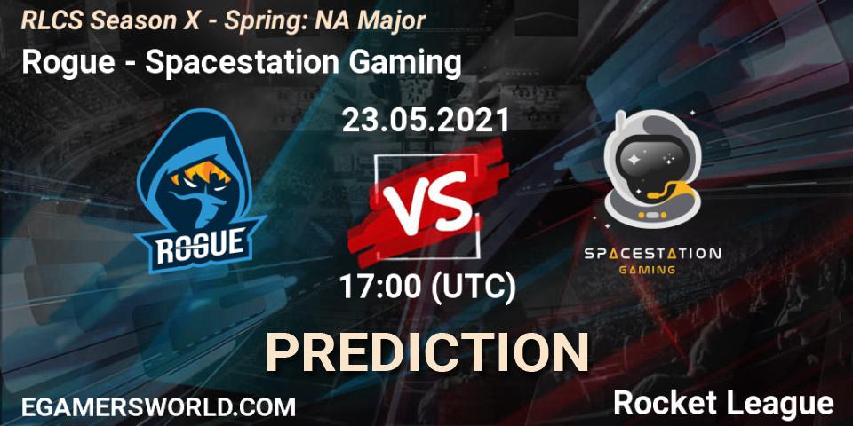 Pronósticos Rogue - Spacestation Gaming. 23.05.21. RLCS Season X - Spring: NA Major - Rocket League