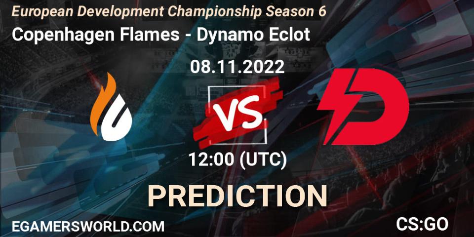 Pronósticos Copenhagen Flames - Dynamo Eclot. 08.11.2022 at 12:00. European Development Championship Season 6 - Counter-Strike (CS2)