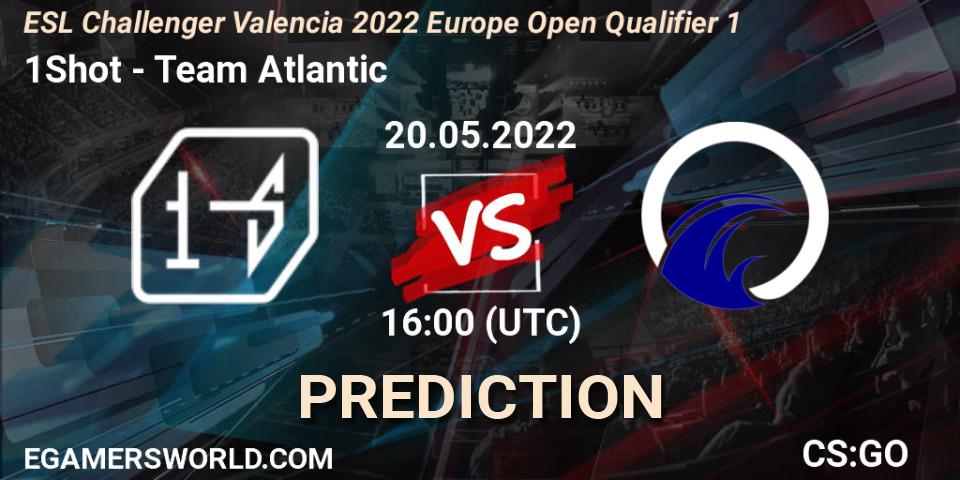Pronósticos 1Shot - Team Atlantic. 20.05.22. ESL Challenger Valencia 2022 Europe Open Qualifier 1 - CS2 (CS:GO)