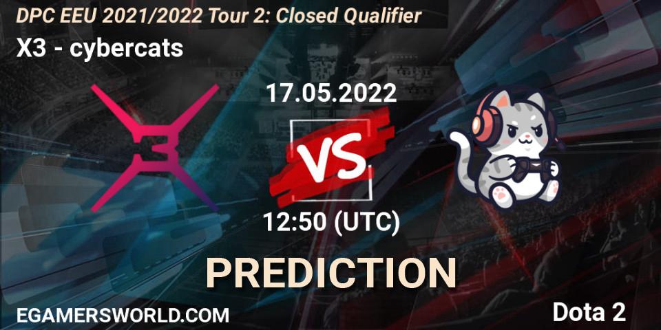 Pronósticos X3 - cybercats. 17.05.2022 at 12:50. DPC EEU 2021/2022 Tour 2: Closed Qualifier - Dota 2