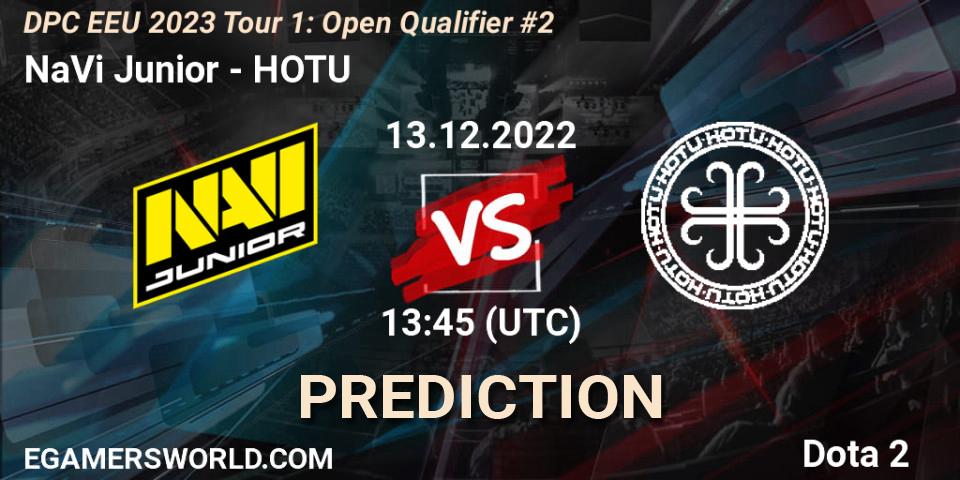 Pronósticos NaVi Junior - HOTU. 13.12.2022 at 13:45. DPC EEU 2023 Tour 1: Open Qualifier #2 - Dota 2