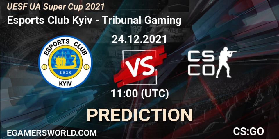 Pronósticos Esports Club Kyiv - Tribunal Gaming. 24.12.2021 at 11:00. UESF Ukrainian Super Cup 2021 - Counter-Strike (CS2)