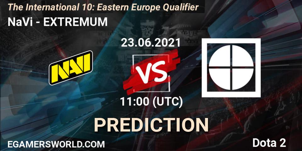 Pronósticos NaVi - EXTREMUM. 23.06.21. The International 10: Eastern Europe Qualifier - Dota 2