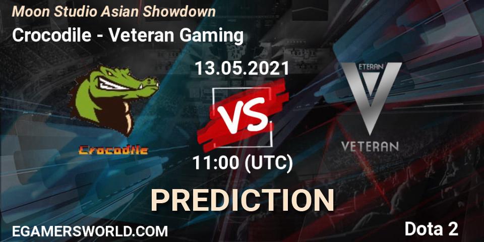 Pronósticos Crocodile - Veteran Gaming. 13.05.2021 at 11:03. Moon Studio Asian Showdown - Dota 2