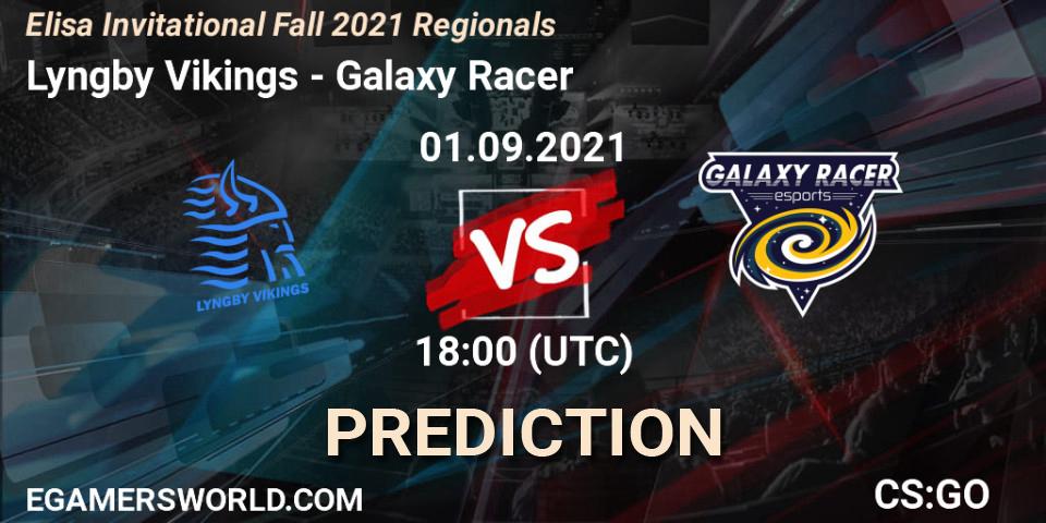 Pronósticos Lyngby Vikings - Galaxy Racer. 01.09.2021 at 18:00. Elisa Invitational Fall 2021 Regionals - Counter-Strike (CS2)