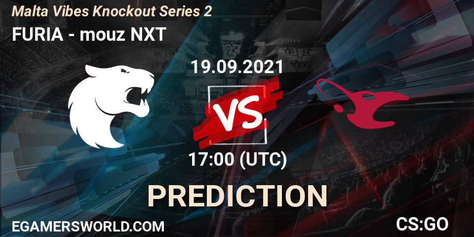 Pronósticos FURIA - mouz NXT. 19.09.21. Malta Vibes Knockout Series #2 - CS2 (CS:GO)