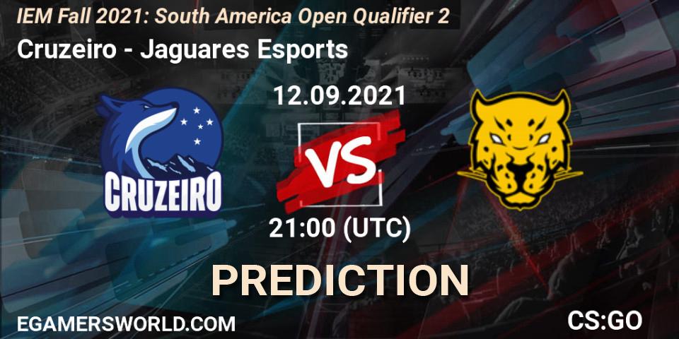 Pronósticos Cruzeiro - Jaguares Esports. 12.09.2021 at 21:10. IEM Fall 2021: South America Open Qualifier 2 - Counter-Strike (CS2)
