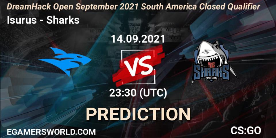 Pronósticos Isurus - Sharks. 15.09.21. DreamHack Open September 2021 South America Closed Qualifier - CS2 (CS:GO)