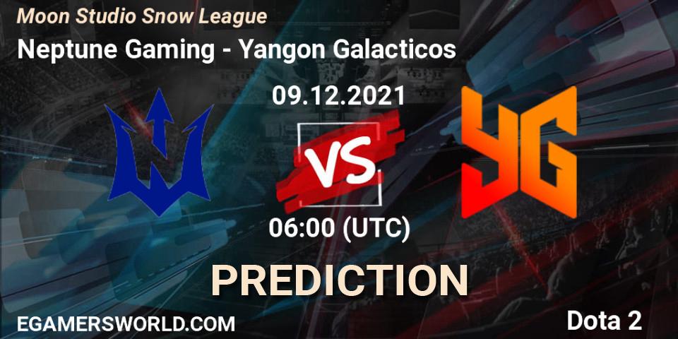 Pronósticos Neptune Gaming - Yangon Galacticos. 09.12.2021 at 06:13. Moon Studio Snow League - Dota 2