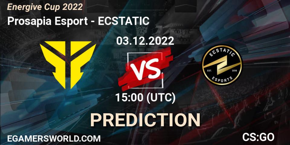 Pronósticos Prosapia Esport - ECSTATIC. 03.12.22. Energive Cup 2022 - CS2 (CS:GO)