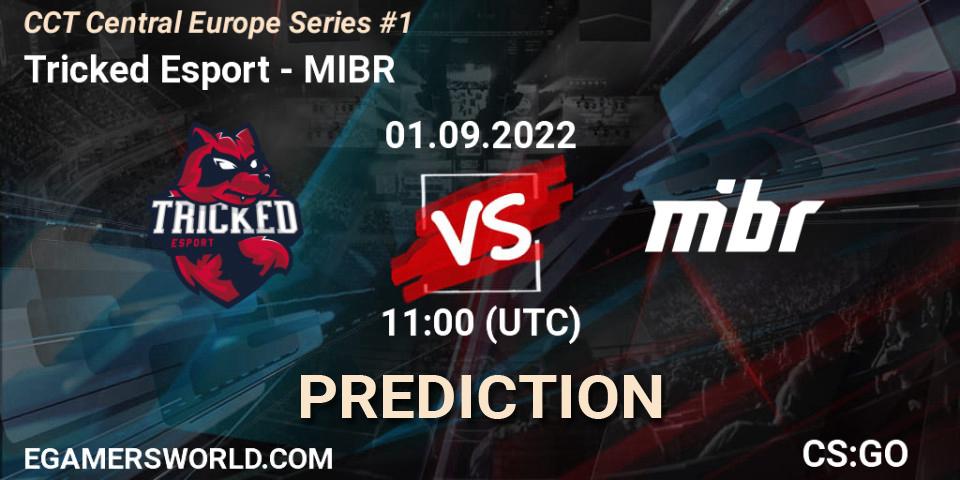 Pronósticos Tricked Esport - MIBR. 01.09.22. CCT Central Europe Series #1 - CS2 (CS:GO)