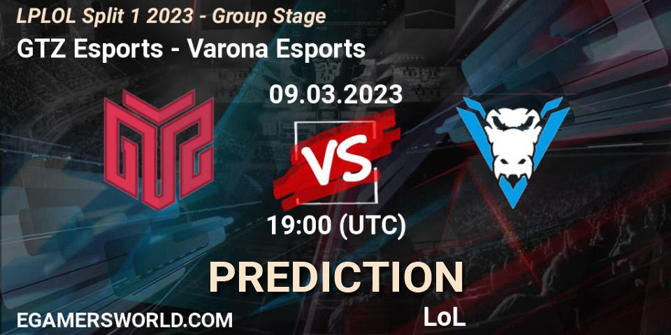 Pronósticos GTZ Bulls - Varona Esports. 10.02.23. LPLOL Split 1 2023 - Group Stage - LoL