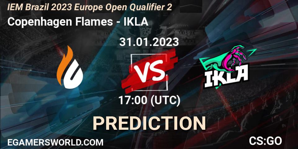 Pronósticos Copenhagen Flames - IKLA. 31.01.2023 at 17:00. IEM Brazil Rio 2023 Europe Open Qualifier 2 - Counter-Strike (CS2)