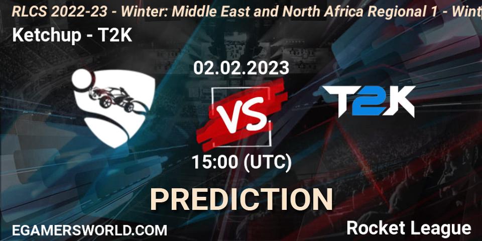 Pronósticos Troubles - T2K. 02.02.2023 at 15:00. RLCS 2022-23 - Winter: Middle East and North Africa Regional 1 - Winter Open - Rocket League