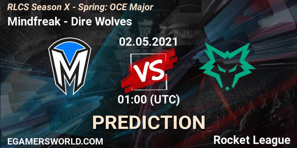 Pronósticos Mindfreak - Dire Wolves. 02.05.2021 at 00:45. RLCS Season X - Spring: OCE Major - Rocket League