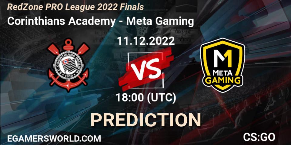 Pronósticos Corinthians Academy - Meta Gaming Brasil. 11.12.22. RedZone PRO League 2022 Finals - CS2 (CS:GO)