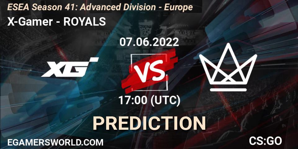 Pronósticos X-Gamer - ROYALS. 07.06.2022 at 17:00. ESEA Season 41: Advanced Division - Europe - Counter-Strike (CS2)