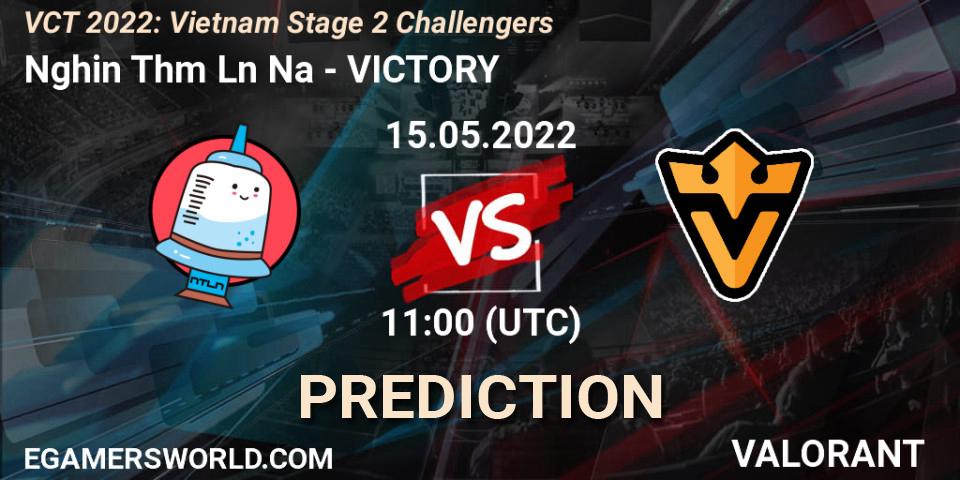 Pronósticos Nghiện Thêm Lần Nữa - VICTORY. 15.05.2022 at 13:00. VCT 2022: Vietnam Stage 2 Challengers - VALORANT