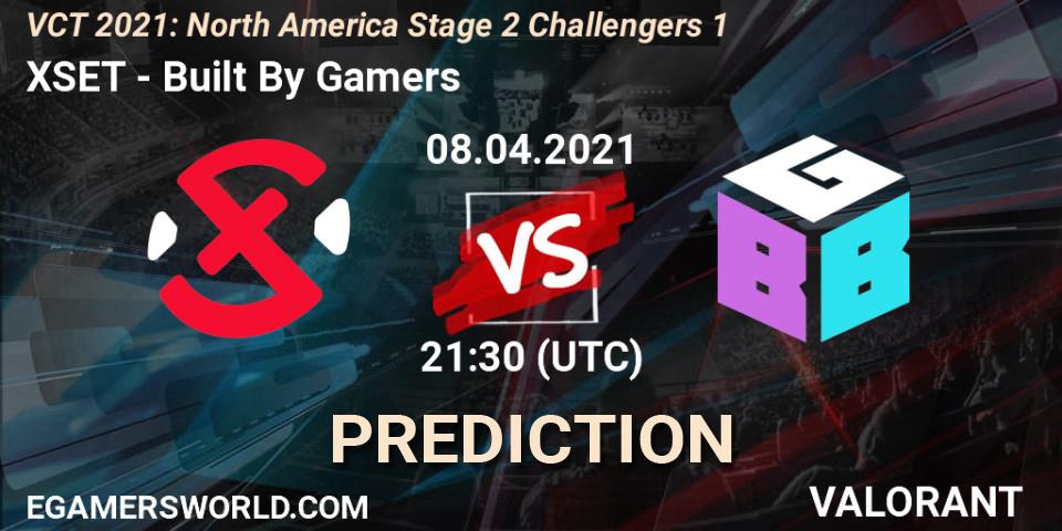 Pronósticos XSET - Built By Gamers. 08.04.2021 at 21:45. VCT 2021: North America Stage 2 Challengers 1 - VALORANT