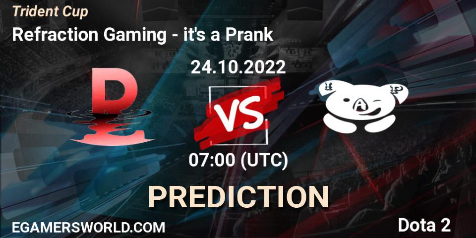 Pronósticos Quantic Gaming - it's a Prank. 24.10.22. Trident Cup - Dota 2