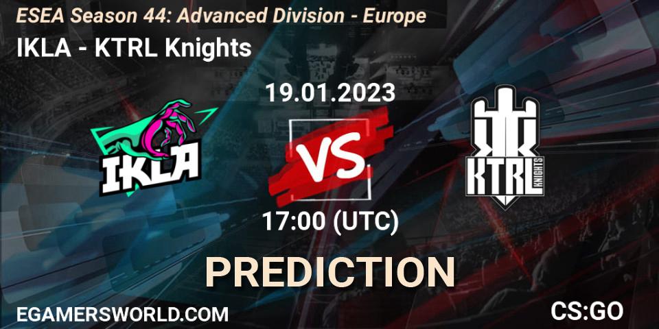 Pronósticos IKLA - Juggernauts. 03.02.23. ESEA Season 44: Advanced Division - Europe - CS2 (CS:GO)
