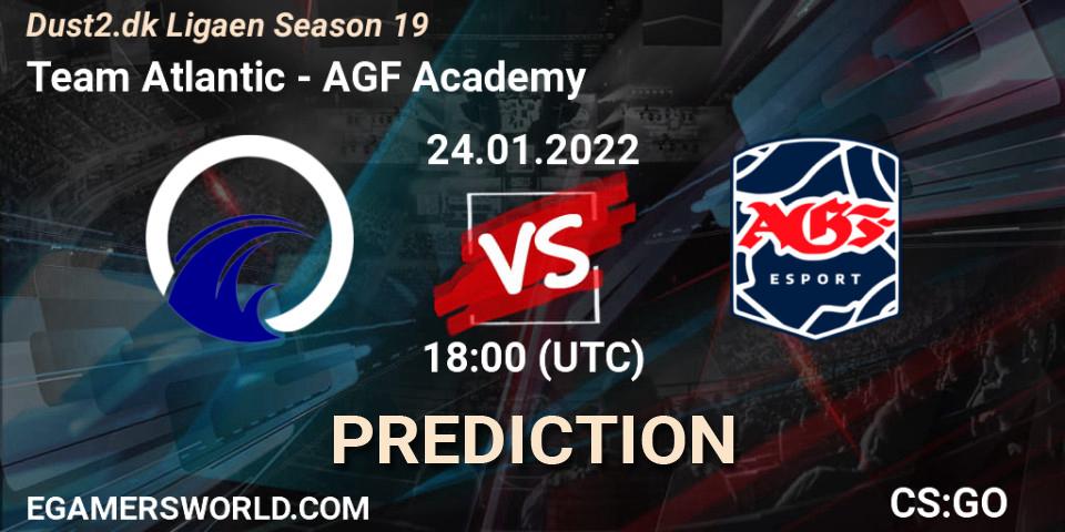 Pronósticos Team Atlantic - AGF Academy. 25.01.2022 at 19:00. Dust2.dk Ligaen Season 19 - Counter-Strike (CS2)