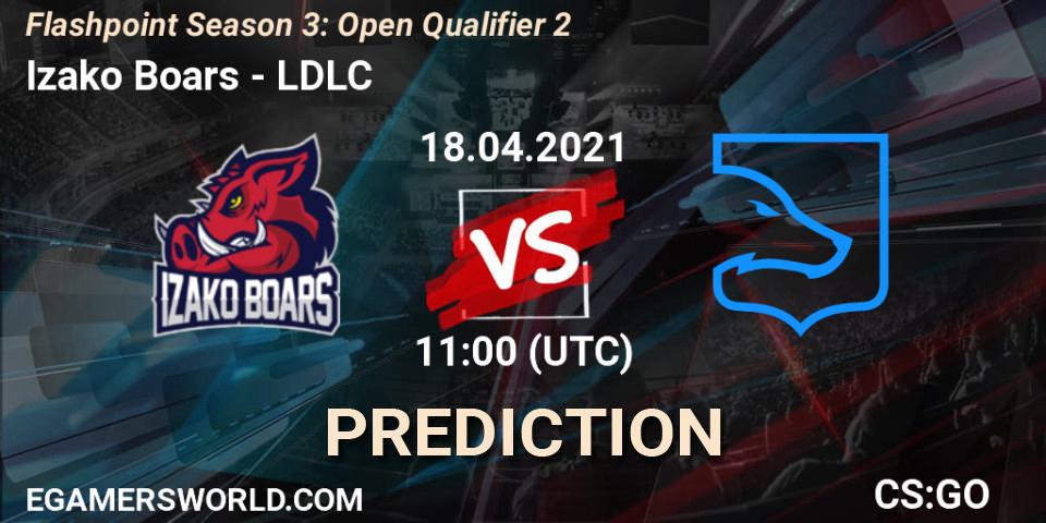 Pronósticos Izako Boars - LDLC. 18.04.21. Flashpoint Season 3: Open Qualifier 2 - CS2 (CS:GO)