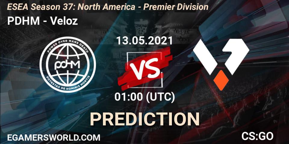 Pronósticos PDHM - Veloz. 13.05.21. ESEA Season 37: North America - Premier Division - CS2 (CS:GO)