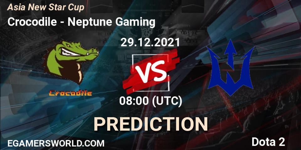 Pronósticos Crocodile - Neptune Gaming. 29.12.2021 at 07:06. Asia New Star Cup - Dota 2
