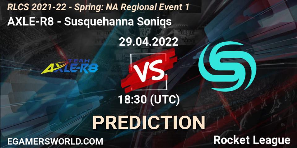 Pronósticos AXLE-R8 - Susquehanna Soniqs. 29.04.22. RLCS 2021-22 - Spring: NA Regional Event 1 - Rocket League