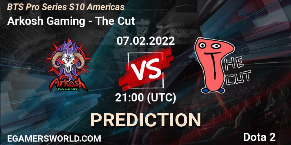 Pronósticos Arkosh Gaming - The Cut. 07.02.2022 at 21:01. BTS Pro Series Season 10: Americas - Dota 2